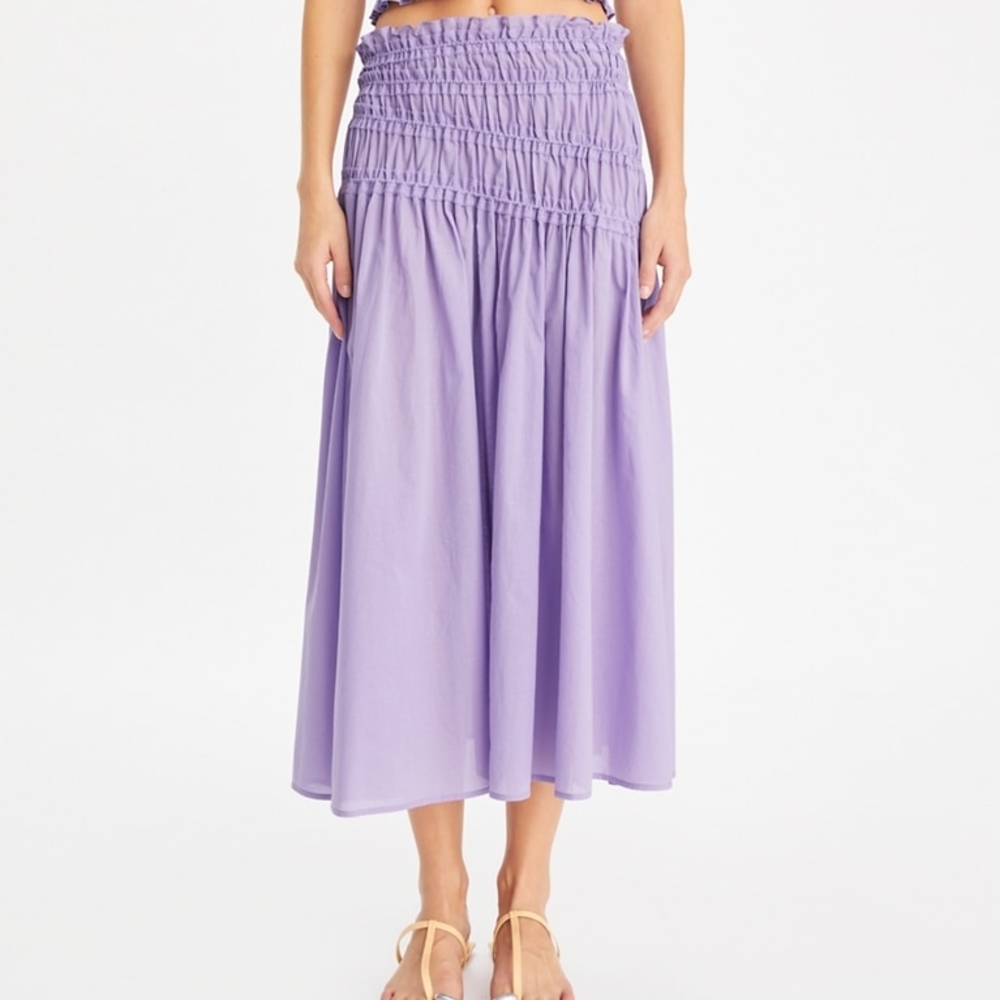 Tory Burch Lavender Maxi Skirt